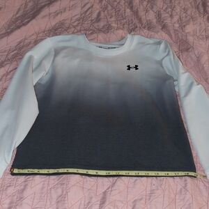 Under Armour Gradient Sweatshirt White and Gray